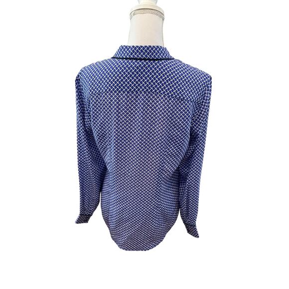 Club Monaco Blue Button Down Shirt - Picture 9 of 11